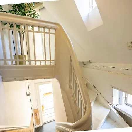 White Douplex Charm: Big Flat In The City Centre *